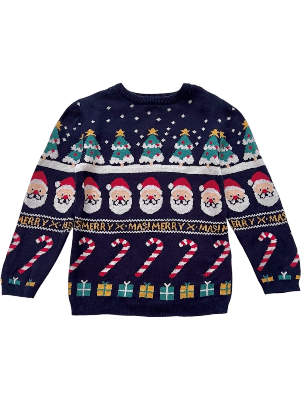 H&M kids size US 3T Christmas knit sweater